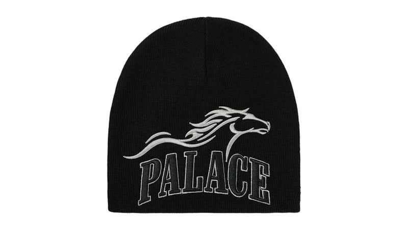 Palace Horsepower Nein Cuff Beanie Black