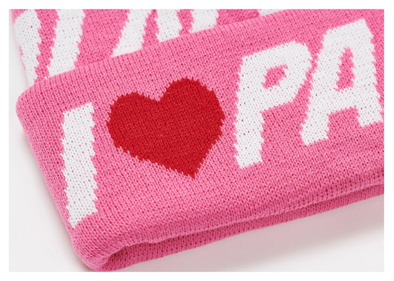 Palace I Love Palace Beanie Fruity Pink
