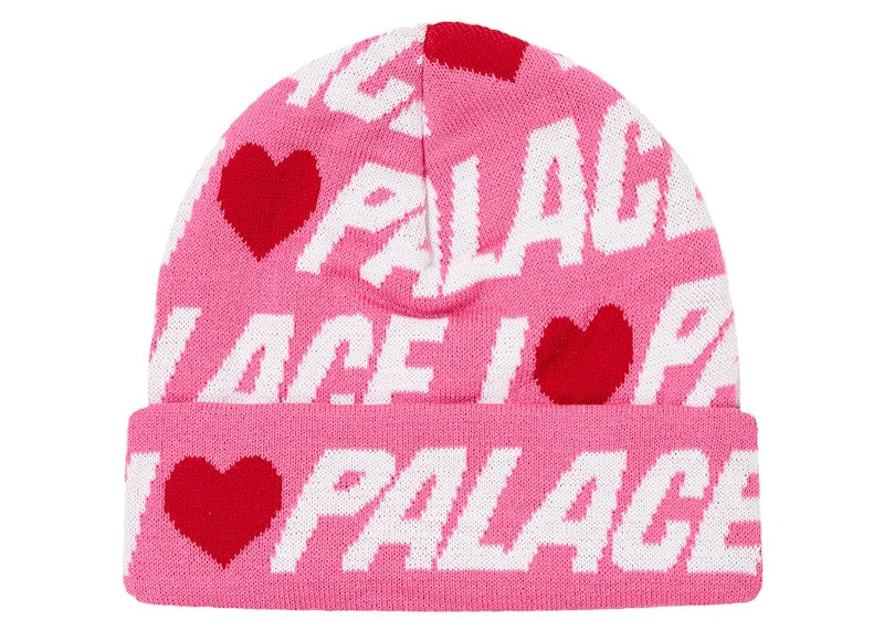 Palace I Love Palace Beanie Fruity Pink