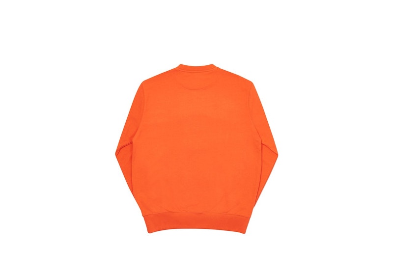 Palace Ich Bun Crew Dark Orange