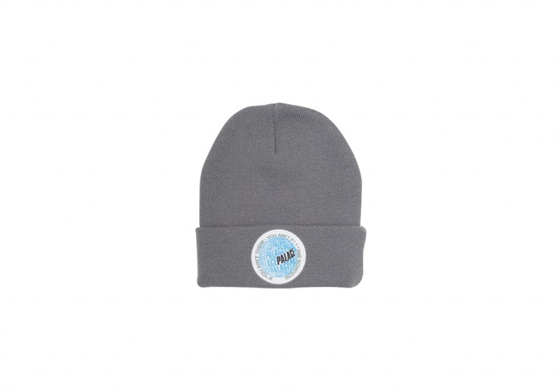 Palace If You Ain't There Beanie Grey