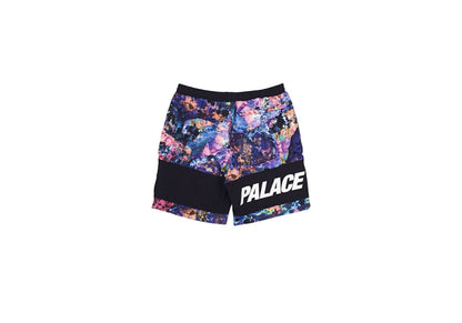 Palace Iments Shell Shorts Black/Purple