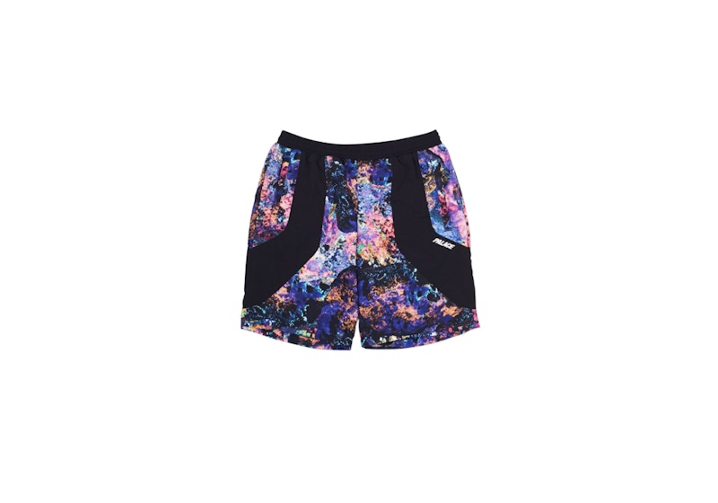 Palace Iments Shell Shorts Black/Purple