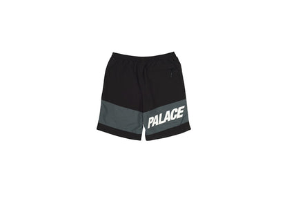 Palace Iments Shell Shorts Black/Turbulence