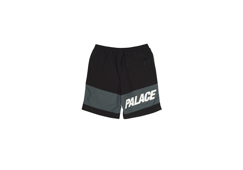 Palace Iments Shell Shorts Black/Turbulence