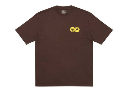 Palace Infinity T-shirt Brown