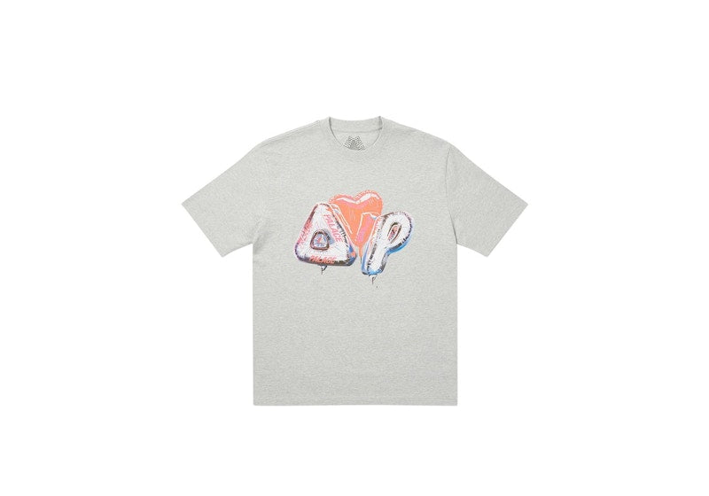 Palace Inflator T-shirt Grey Marl
