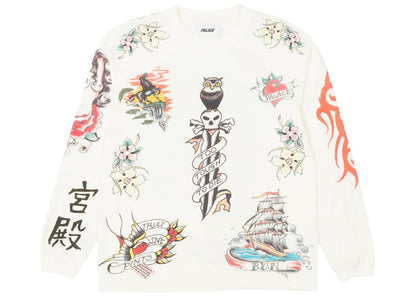Palace Inky Longsleeve White