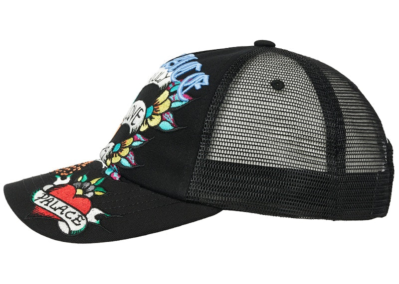 Palace Inky Trucker Hat Black