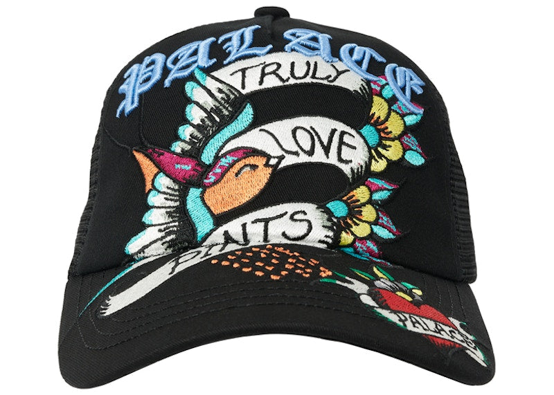 Palace Inky Trucker Hat Black