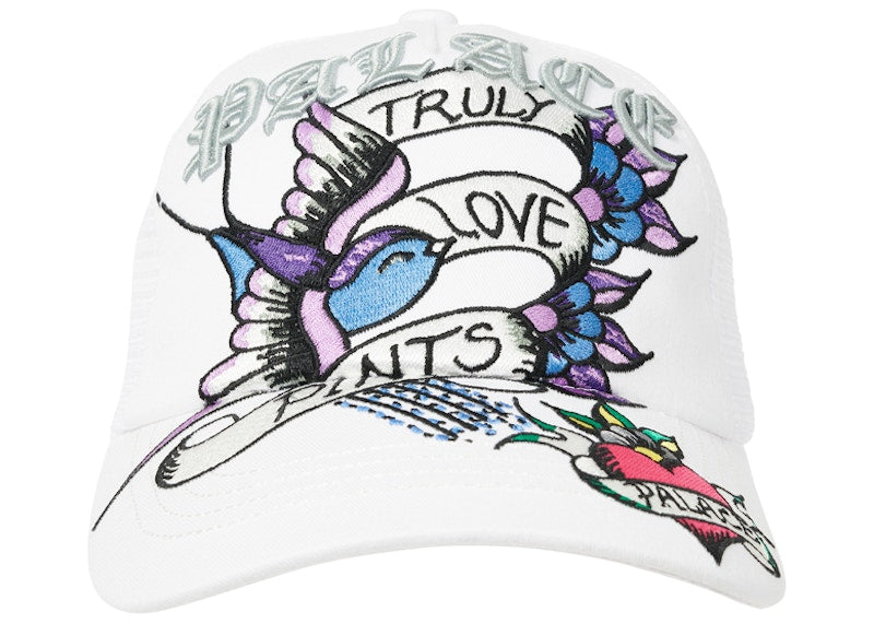 Palace Inky Trucker Hat White