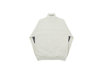 Palace Insert 1/4 Zip Grey Marl