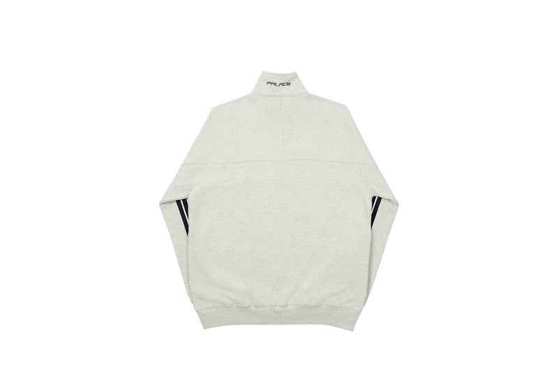 Palace Insert 1/4 Zip Grey Marl