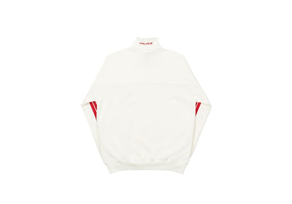Palace Insert 1/4 Zip White