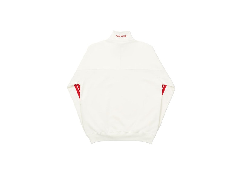 Palace Insert 1/4 Zip White