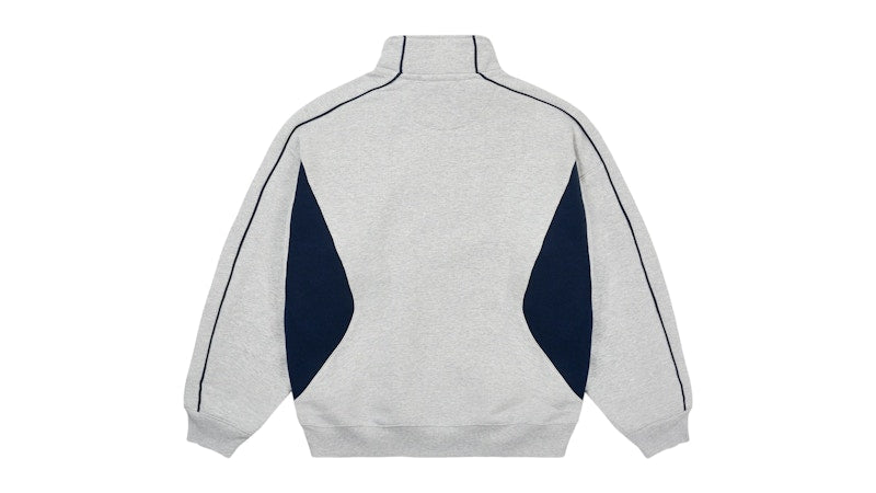 Palace Inserto 1/4 Zip Grey Marl