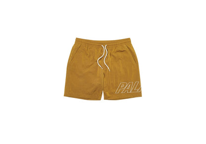 Palace Iri-Decent Swimshorts Yellow