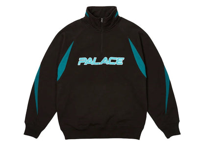 Palace Isn't It 1/4 Zip Black