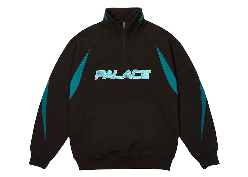 Palace Isn't It 1/4 Zip Black