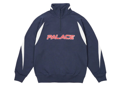 Palace Isn't It 1/4 Zip Navy
