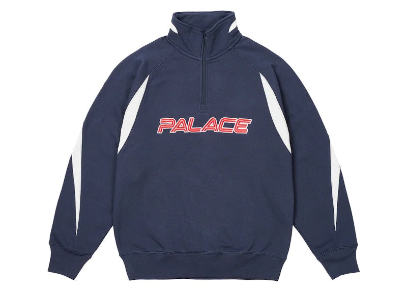Palace Isn't It 1/4 Zip Navy