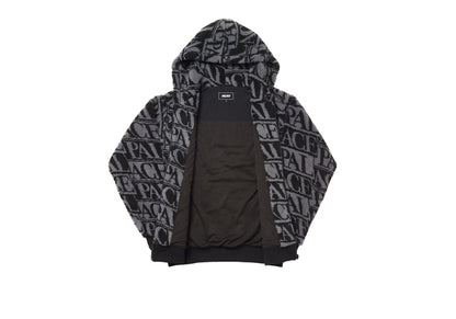 Palace J-Ard Fleece Jacket Black/Grey