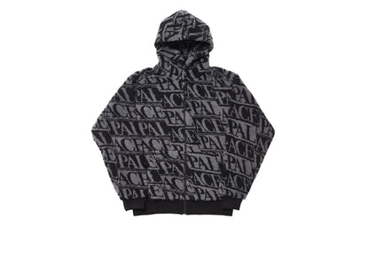 Palace J-Ard Fleece Jacket Black/Grey