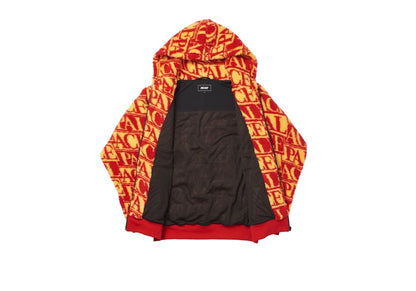 Palace J-Ard Fleece Jacket Red/Yellow
