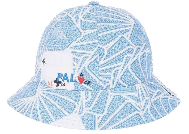 Palace JCDC Cards Bucket Hat Blue
