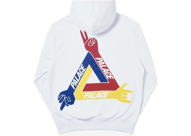 Palace JCDC Hood White