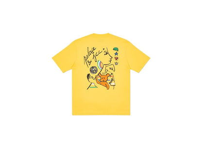 Palace JCDC2 T-shirt Yellow