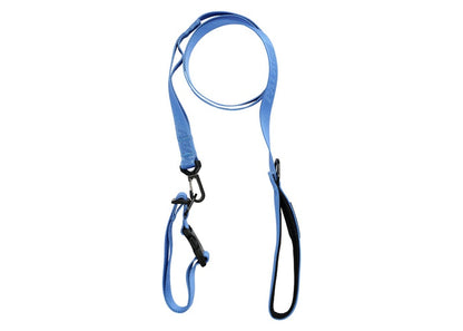 Palace Jacquard Logo Dog Collar Lead Blue