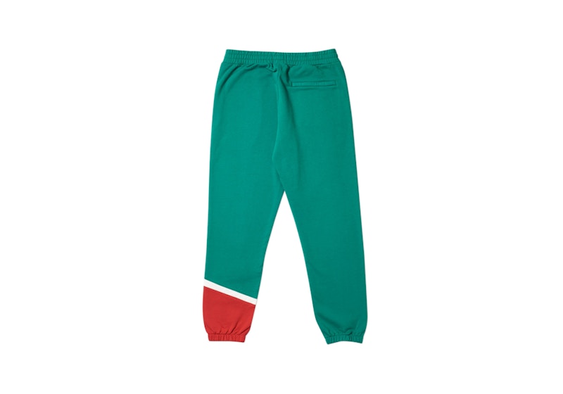 Palace Jogger Pant White/Green/Red