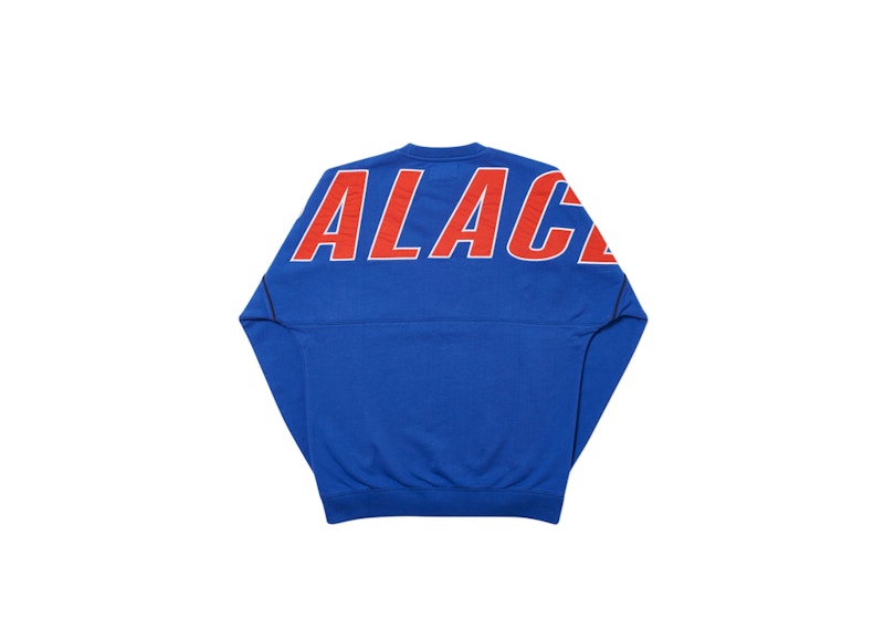 Palace Jumbo Drop Crew Blue