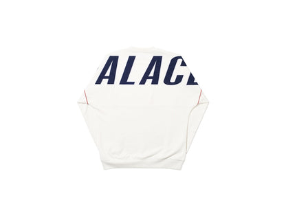 Palace Jumbo Drop Crew White