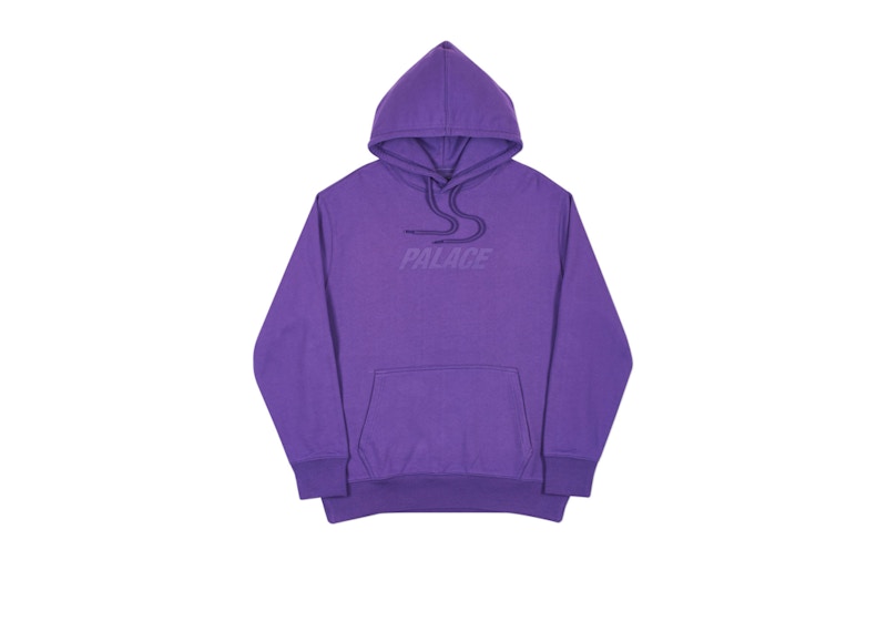 Palace Jumbo Ferg Hood Purple