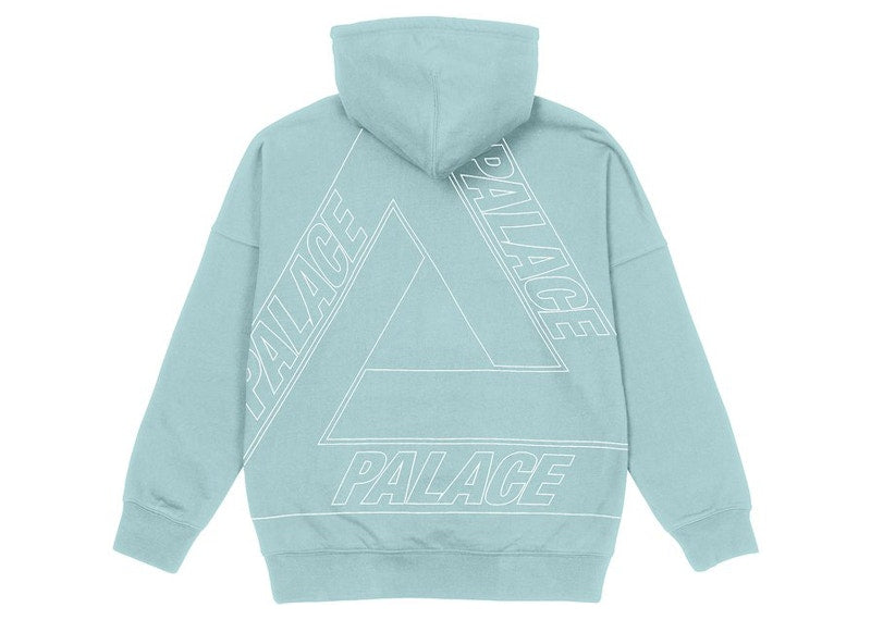 Palace Jumbo Tri-Ferg Drop Shoulder Hood Green