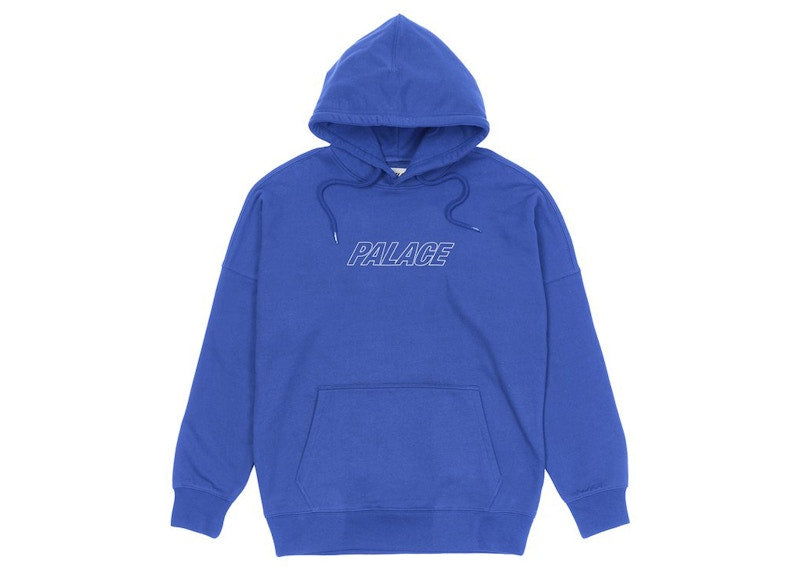 Palace Jumbo Tri-Ferg Drop Shoulder Hood Navy