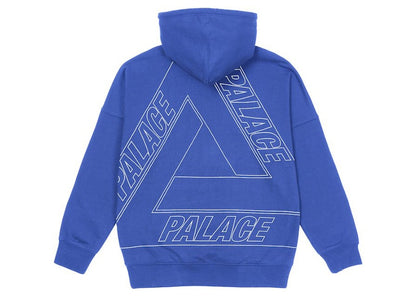 Palace Jumbo Tri-Ferg Drop Shoulder Hood Navy