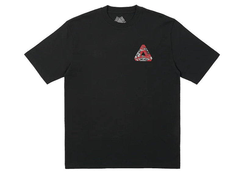 Palace Jungle Camo Tri-Ferg T-Shirt Black