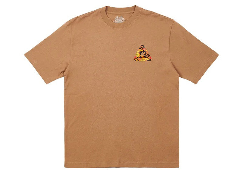 Palace Jungle Camo Tri-Ferg T-Shirt Mocha