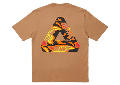 Palace Jungle Camo Tri-Ferg T-Shirt Mocha