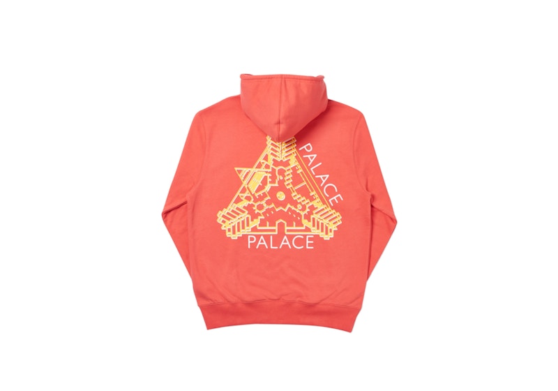Palace K Head Hood Light Red