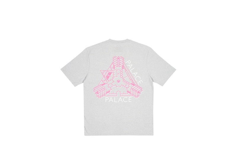 Palace K Head T-shirt Grey Marl