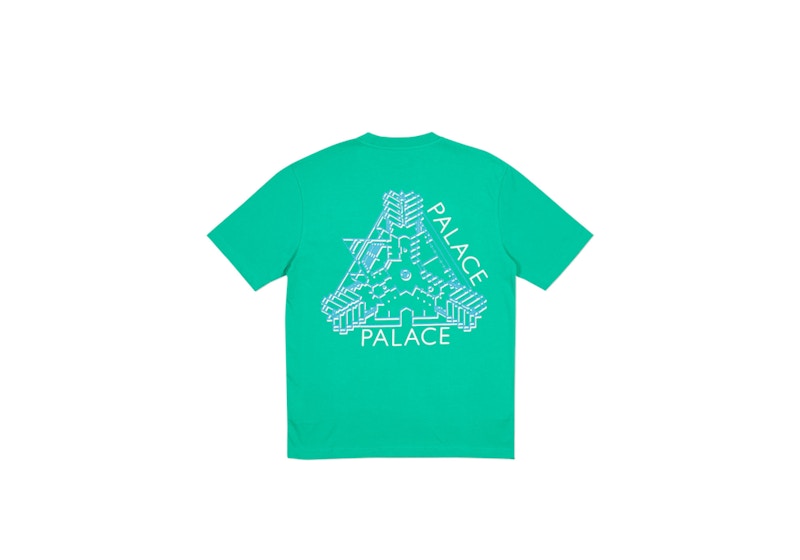 Palace K Head T-shirt Pool Green