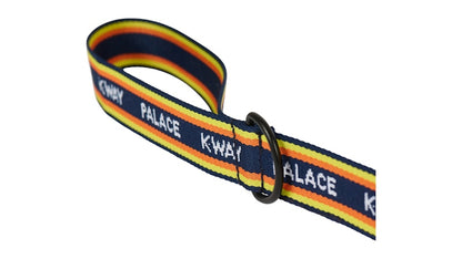 Palace K-Way Dog Leash Navy/Yellow Stripe