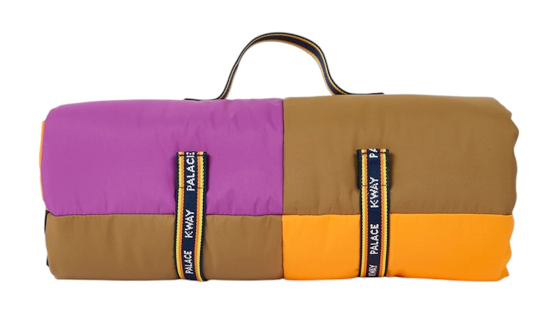 Palace K-Way Foldable Dog Blanket Multicolor/Purple/Orange