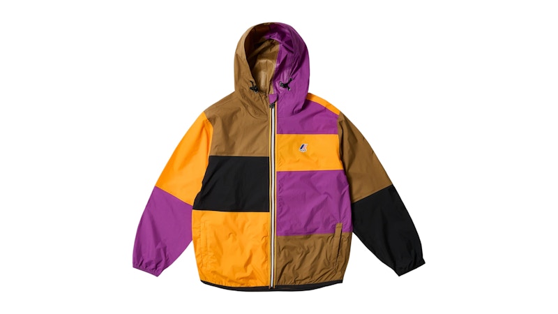 Palace K-Way Le Vrai 4.0 Claude Packable Jacket Multi/Purple/Orange