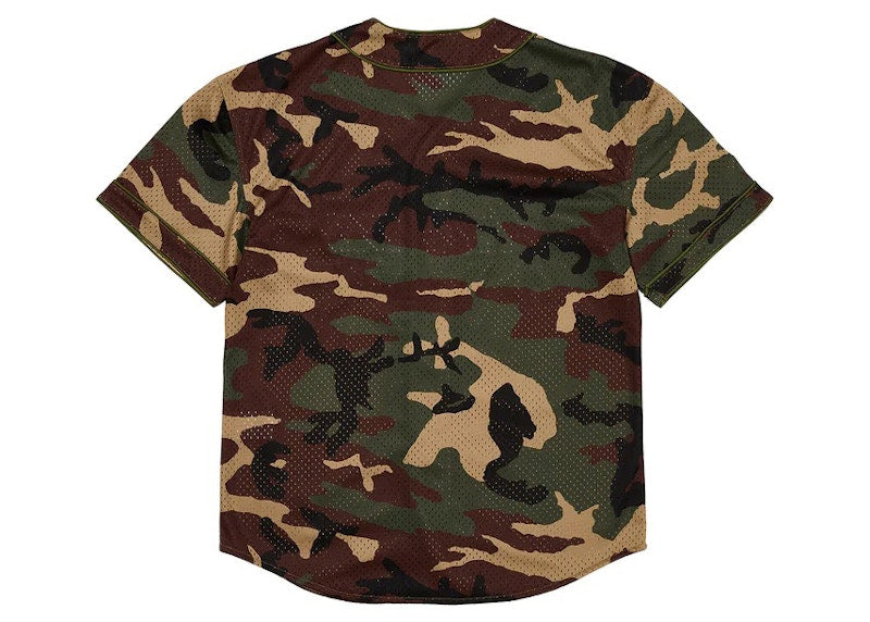 Palace Kawaii Baseball Jersey Camo