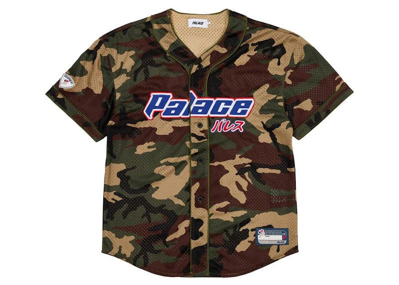 Palace Kawaii Baseball Jersey Camo